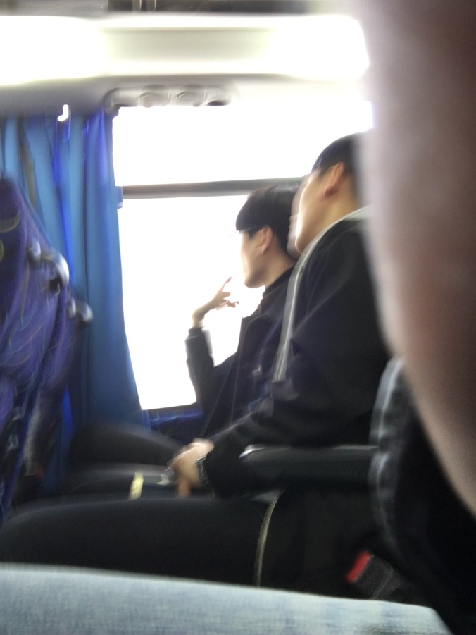 Guys on the bus